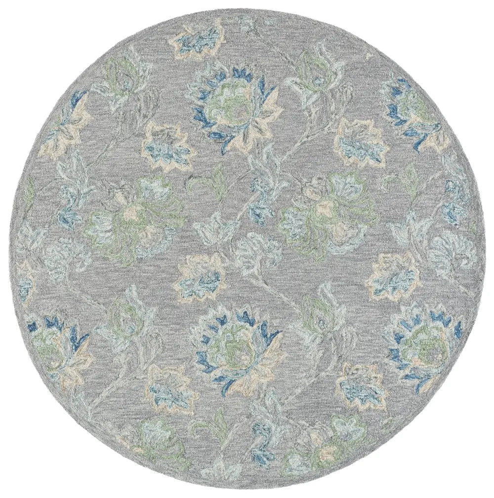 Safavieh Jardin 6'-0" x 6'-0" Rug in Grey / Blue