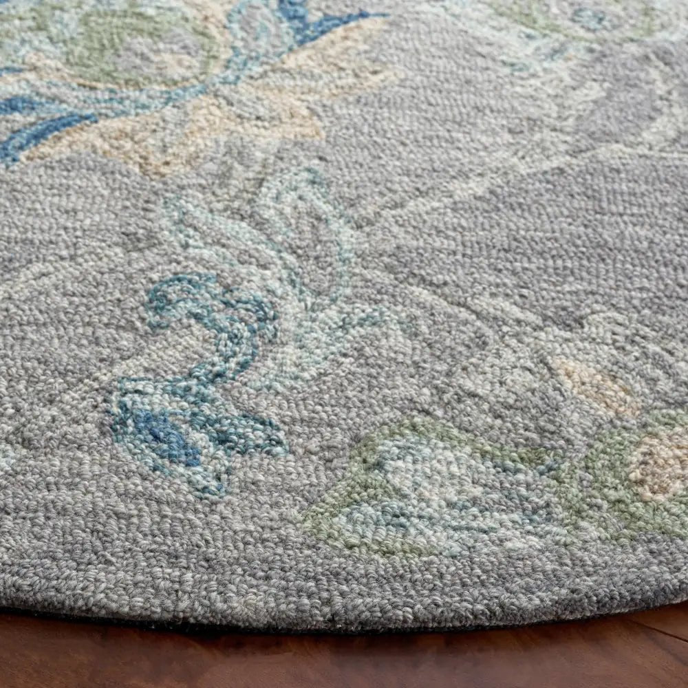 Safavieh Jardin 6'-0" x 6'-0" Rug in Grey / Blue