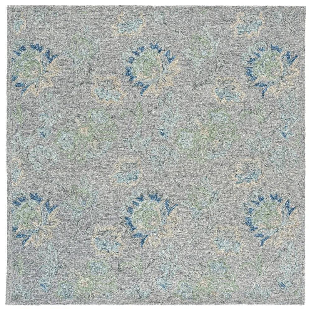 Safavieh Jardin 6'-0" x 6'-0" Rug in Grey / Blue
