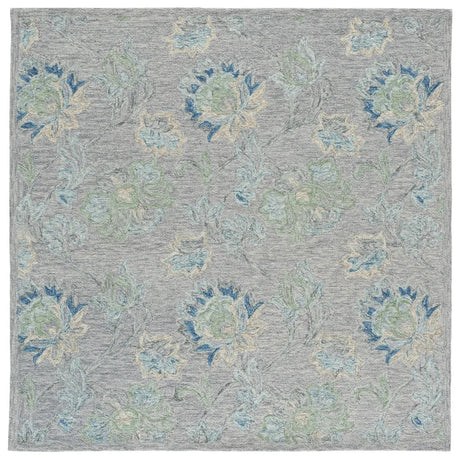 Safavieh Jardin 6'-0" x 6'-0" Rug in Grey / Blue
