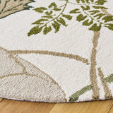 Safavieh Jardin 6'-0" x 6'-0" Rug in Ivory / Green