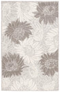 Safavieh Jardin 4'-0" x 6'-0" Rug in Grey / Ivory