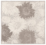 Safavieh Jardin 6'-0" x 6'-0" Rug in Grey / Ivory