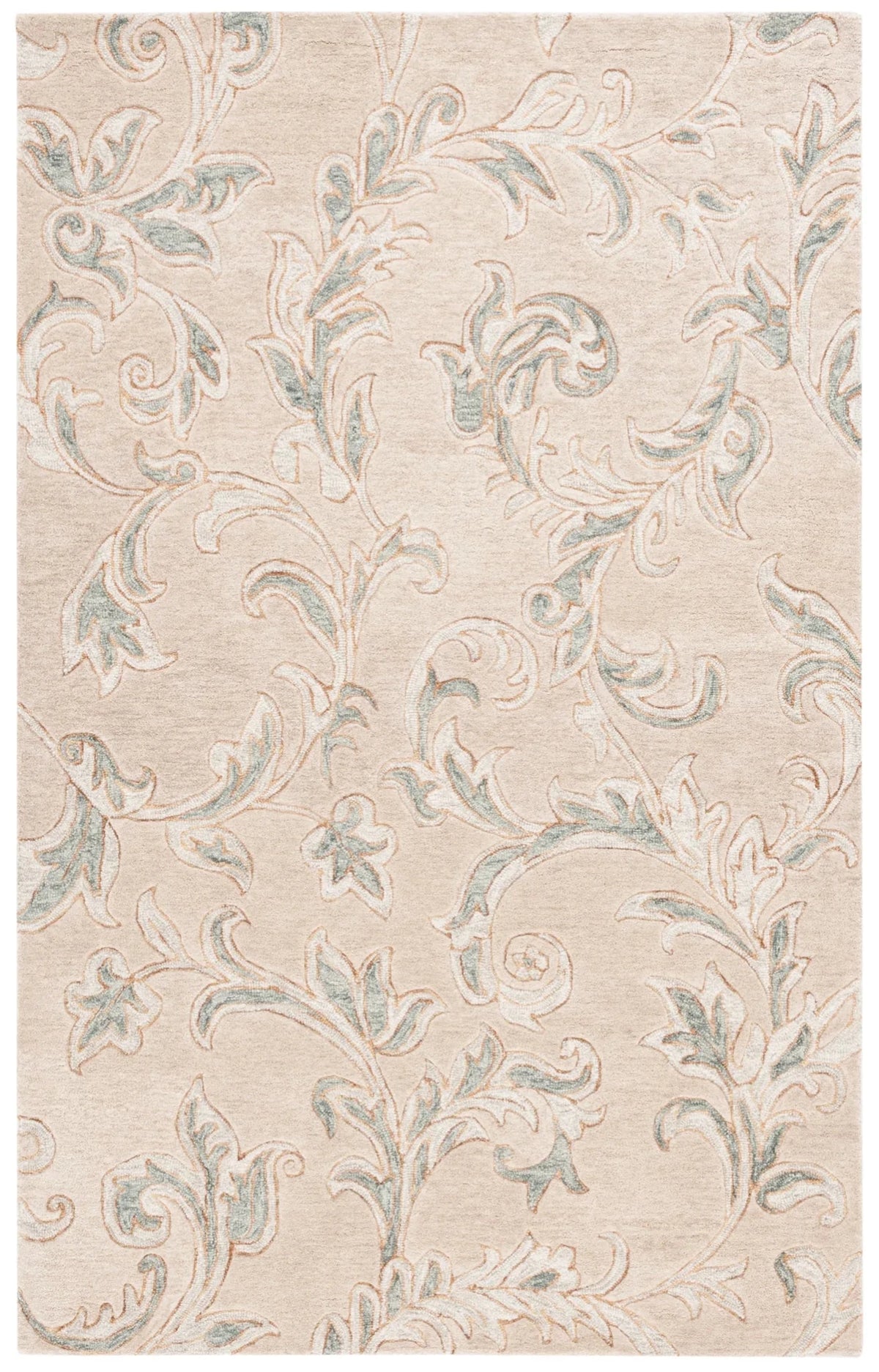 Safavieh Jardin 4'-0" x 6'-0" Rug in Beige / Grey