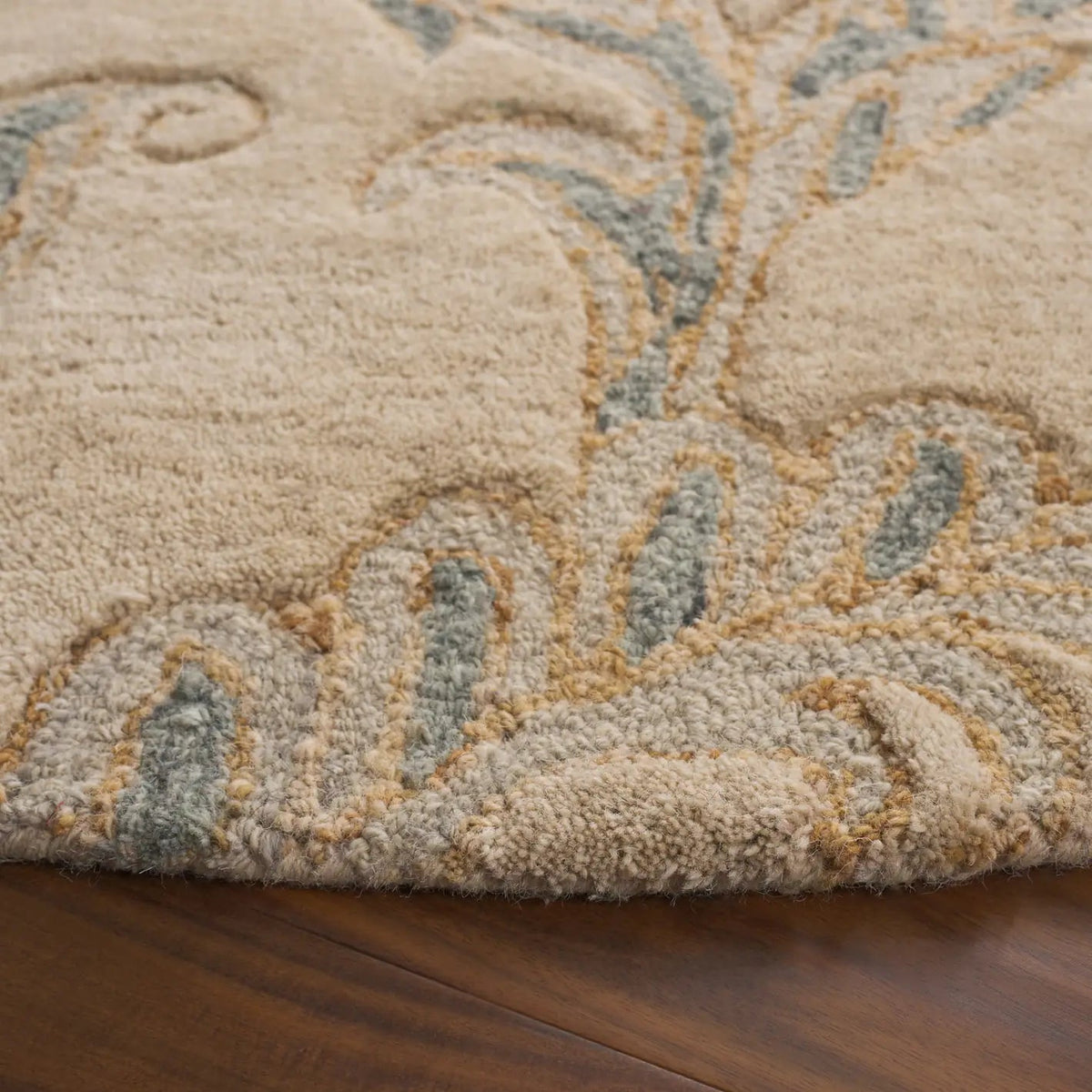 Safavieh Jardin 6'-0" x 6'-0" Rug in Beige / Grey