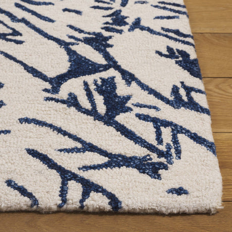 Safavieh Jardin Jar329M Ivory/Blue Rug - Safavieh - jar329m - 8