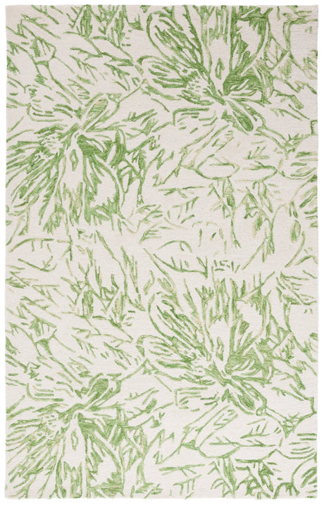 Safavieh Jardin Jar329Y Ivory/Green Rug - Safavieh - jar329y - 8