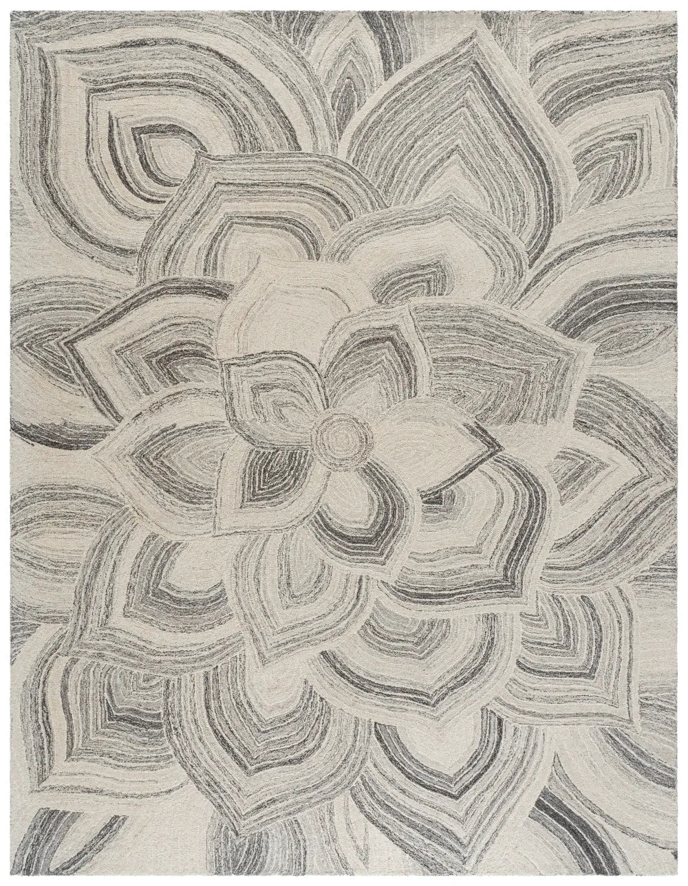 Safavieh Jardin 8'-0" x 10'-0" Rug in Ivory / Grey