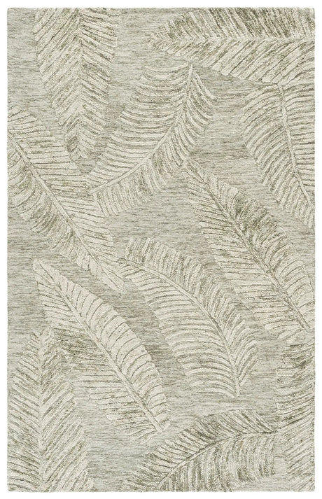 Safavieh Jardin 5'-0" x 8'-0" Rug in Sage / Ivory