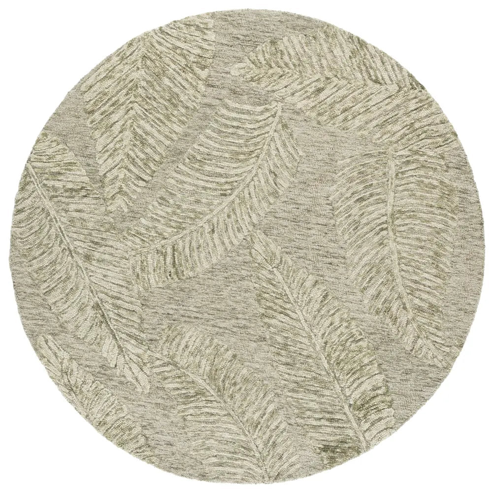 Safavieh Jardin 6'-0" x 6'-0" Rug in Sage / Ivory