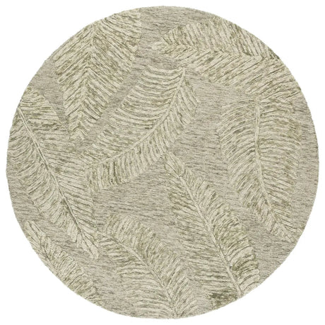 Safavieh Jardin 6'-0" x 6'-0" Rug in Sage / Ivory