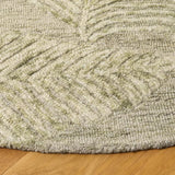 Safavieh Jardin 6'-0" x 6'-0" Rug in Sage / Ivory