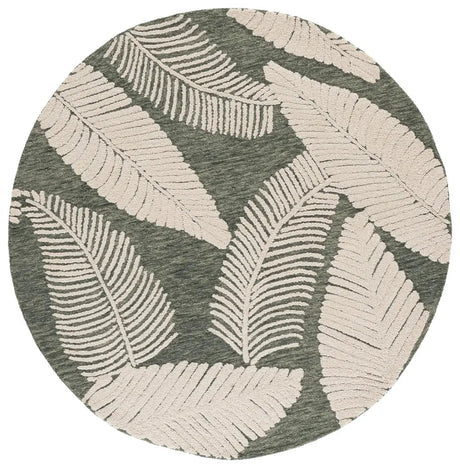 Safavieh Jardin 6'-0" x 6'-0" Rug in Grey / Ivory