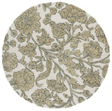 Safavieh Jardin 6'-0" x 6'-0" Rug in Ivory / Green