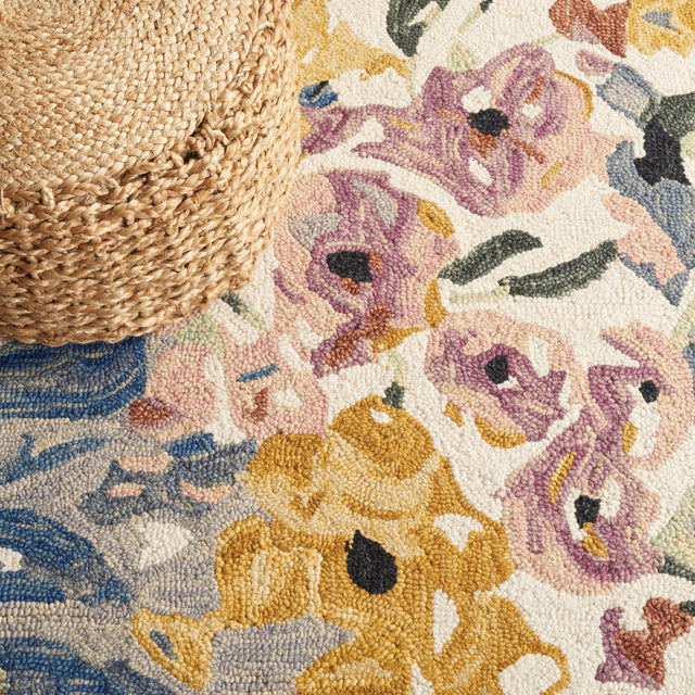 Safavieh Jardin Jar350A Ivory/Pink Rug - Safavieh - jar350a - 3