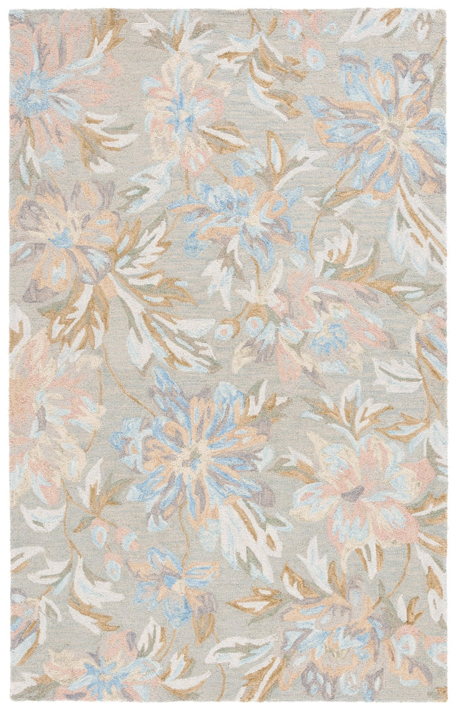 Safavieh Jardin Jar351F Grey/Blue Rug - Safavieh - jar351f - 3