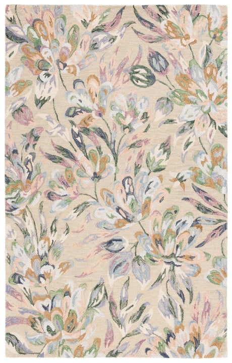 Safavieh Jardin Jar352B Beige/Blue Rug - Safavieh - jar352b - 3