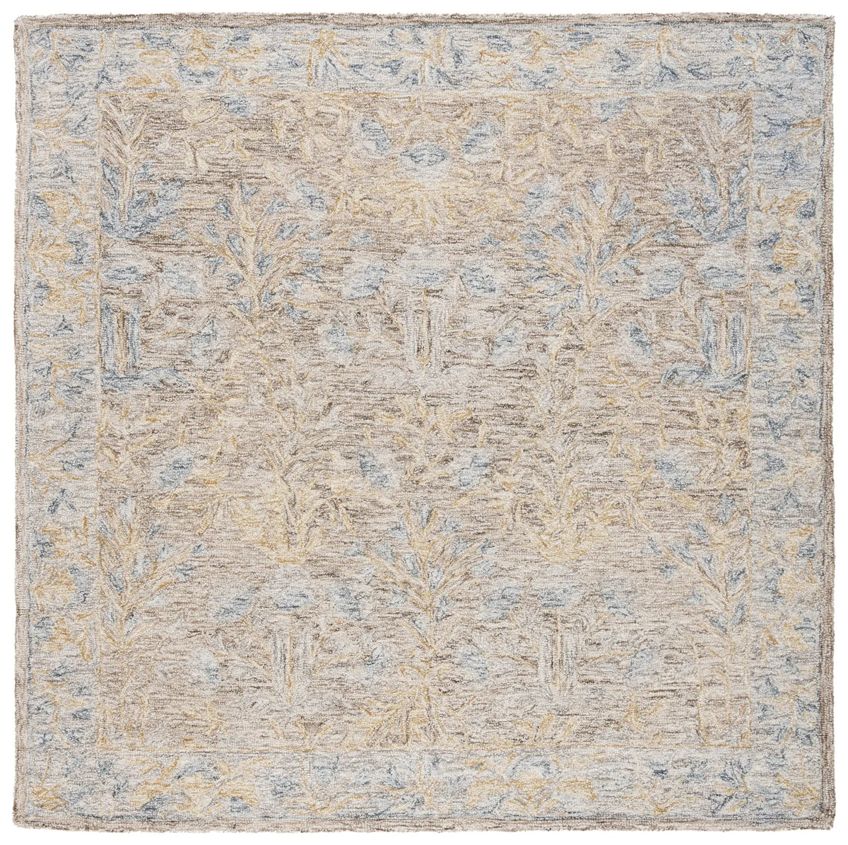 Safavieh Jardin 6'-0" x 6'-0" Rug in Beige / Grey
