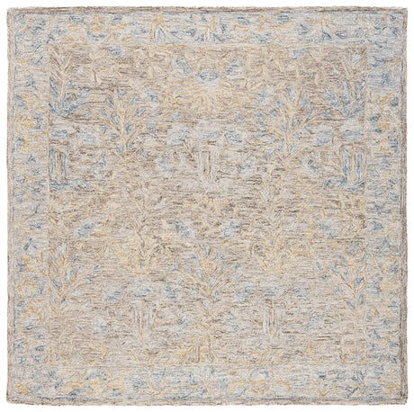 Safavieh Jardin 6'-0" x 6'-0" Rug in Beige / Grey