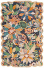 Safavieh Jardin 4'-0" x 6'-0" Rug in Black / Green