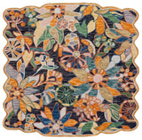 Safavieh Jardin 6'-0" x 6'-0" Rug in Black / Green