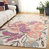 Safavieh Jardin 4'-0" x 6'-0" Rug in Ivory / Pink
