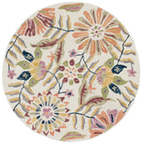 Safavieh Jardin 3'-0" x 3'-0" Rug in Ivory / Green
