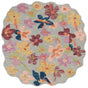 Safavieh Jardin 4'-0" x 4'-0" Rug in Light Blue / Yellow