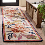 Safavieh Jardin 2'-3" x 8'-0" Rug in Ivory / Rust