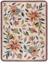 Safavieh Jardin 8'-0" x 10'-0" Rug in Ivory / Rust