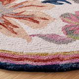 Safavieh Jardin 6'-0" x 6'-0" Rug in Ivory / Rust