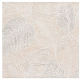 Safavieh Jardin 6'-0" x 6'-0" Rug in Taupe / Ivory
