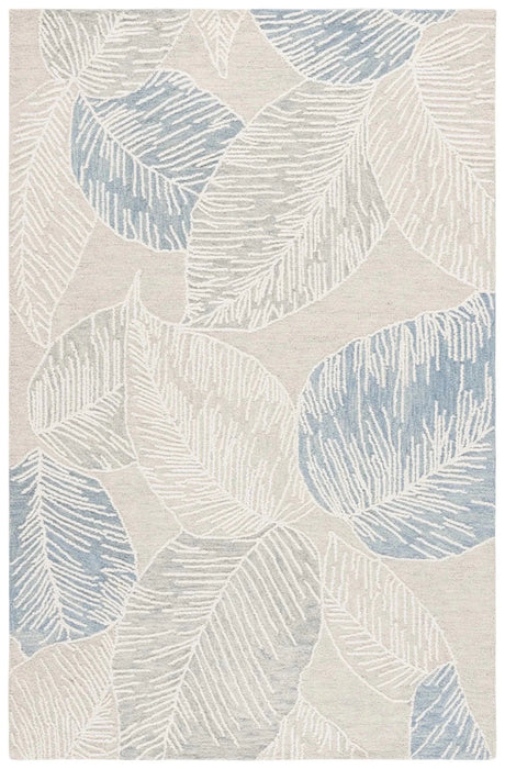 Safavieh Jardin 4'-0" x 6'-0" Rug in Blue / Ivory