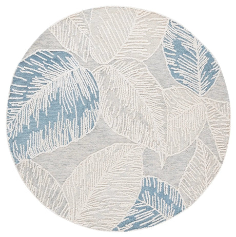 Safavieh Jardin 6'-0" x 6'-0" Rug in Blue / Ivory