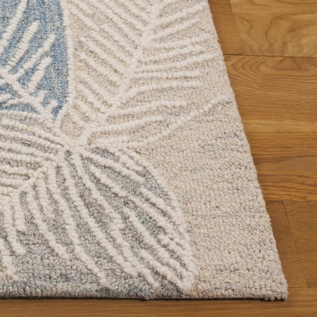 Safavieh Jardin 4'-0" x 6'-0" Rug in Blue / Ivory