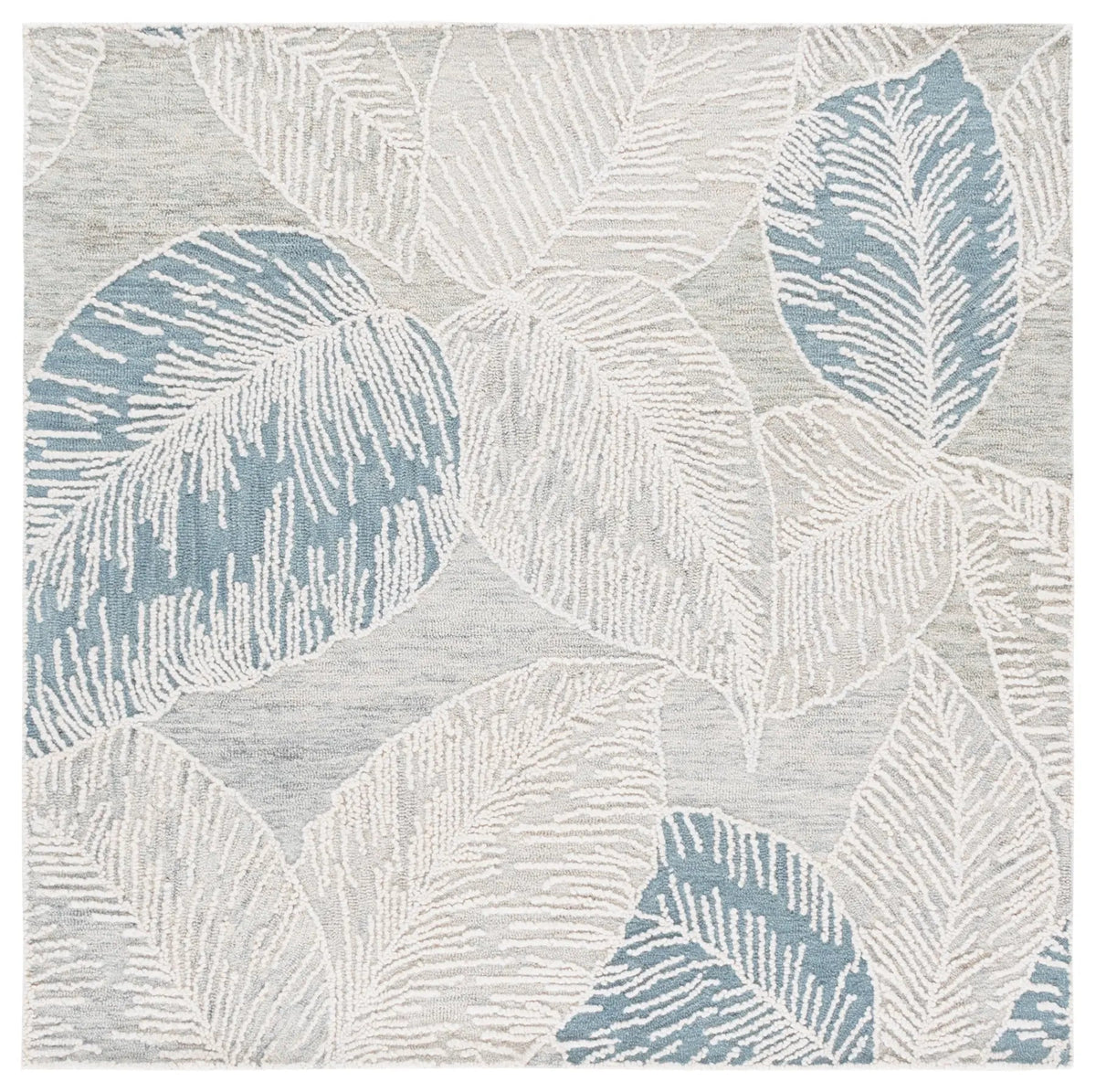 Safavieh Jardin 6'-0" x 6'-0" Rug in Blue / Ivory