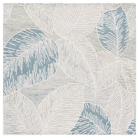 Safavieh Jardin 6'-0" x 6'-0" Rug in Blue / Ivory