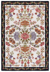 Safavieh Jardin 4'-0" x 6'-0" Rug in Ivory / Black