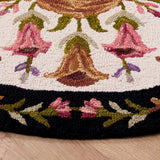 Safavieh Jardin 6'-0" x 6'-0" Rug in Ivory / Black
