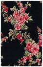 Safavieh Jardin Jar401Z Black/Pink Rug - Safavieh - jar401z - 3