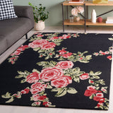 Safavieh Jardin Jar401Z Black/Pink Rug - Safavieh - jar401z - 3