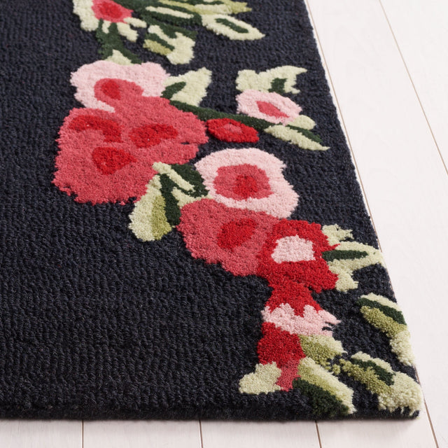 Safavieh Jardin Jar401Z Black/Pink Rug - Safavieh - jar401z - 3
