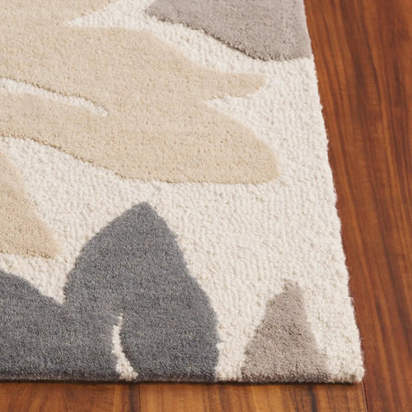 Safavieh Jardin 4'-0" x 6'-0" Rug in Ivory / Grey