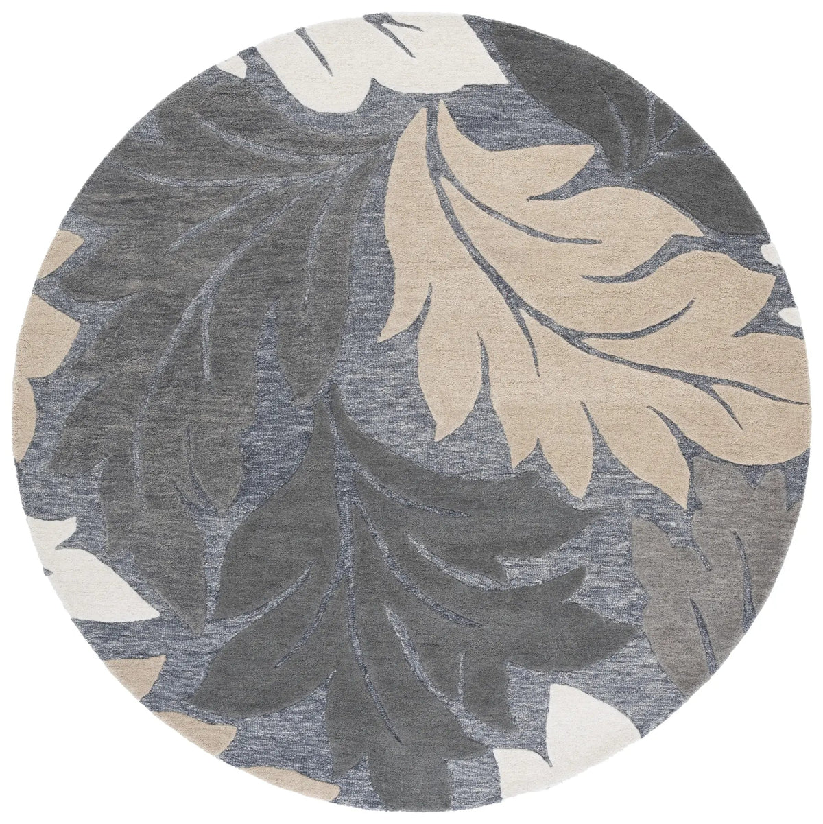 Safavieh Jardin 6'-0" x 6'-0" Rug in Grey / Beige
