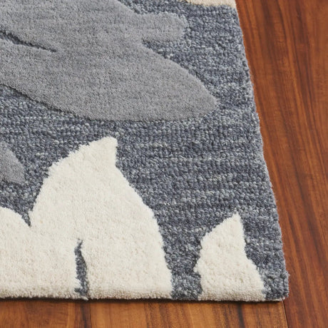 Safavieh Jardin 4'-0" x 6'-0" Rug in Grey / Beige