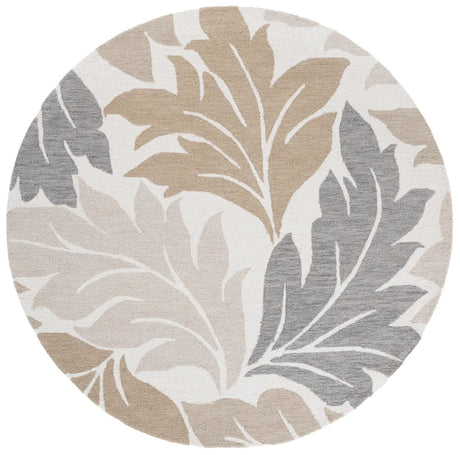 Safavieh Jardin 6'-0" x 6'-0" Rug in Ivory / Brown