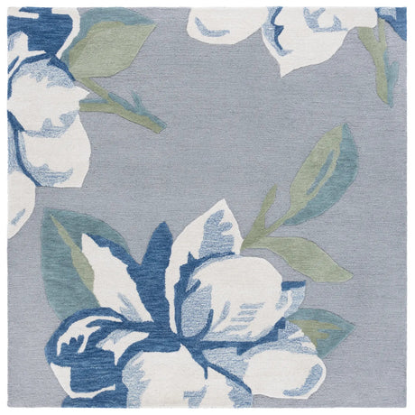 Safavieh Jardin 6'-0" x 6'-0" Rug in Grey / Ivory