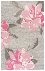 Safavieh Jardin 5'-0" x 8'-0" Rug in Grey / Pink