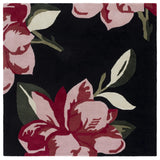 Safavieh Jardin 6'-0" x 6'-0" Rug in Black / Pink
