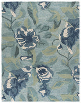 Safavieh Jardin 8'-0" x 10'-0" Rug in Blue / Ivory